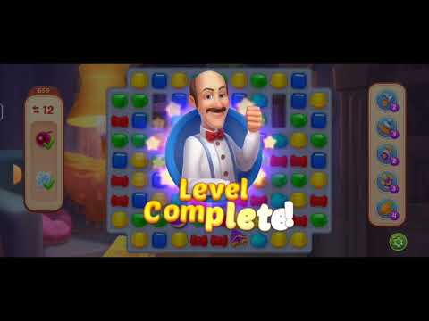 Homescapes level 659 no booster use