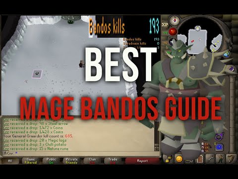 BEST Solo Mage Bandos Guide (20+ KILL TRIPS)