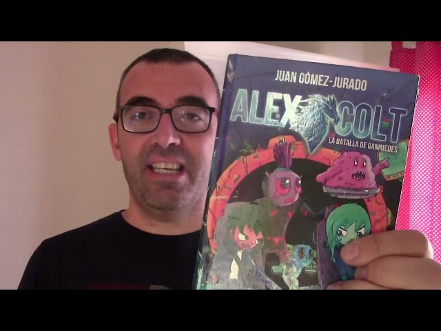 Vídeo relacionado con Alex Colt. La batalla de Ganímedes: Alex Colt 2. Ilustraciones de Fran Ferriz