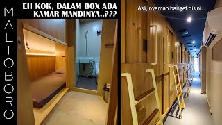 HOTEL BOX MURAH KEREN DI JOGJA MALIOBORO | BEST HOTEL BOX/CAPSULE IN YOGYAKARTA 