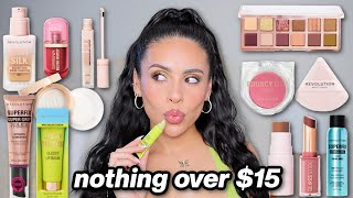 Full Face of Revolution Beauty (nothing over $15) 😍
