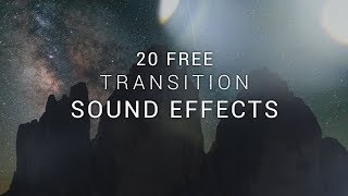 20 FREE Transition Sound Effects! | Swoosh, Swish, Whoosh, Glitch, Distortion