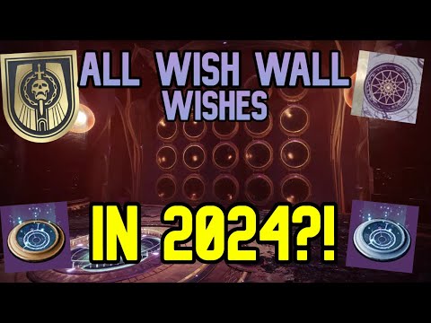 ALL WISH WALL WISHES IN LAST WISH RAID IN 2024 | Destiny 2: The Final Shape
