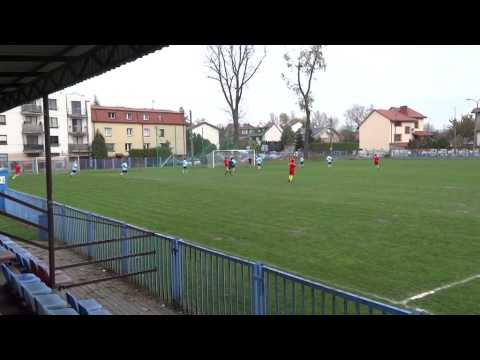 Bramki z meczu Swit II Warszawa - Grom Prace Male 4:5. 20.10.2013