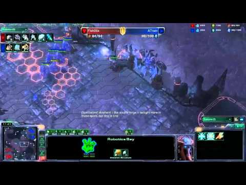 AHGL Championship Playoffs: RO16 - IBM vs TwitchTV Game 2 (ATrain vs FishStix)