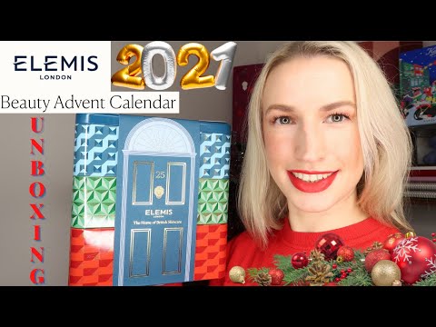 ELEMIS BEAUTY ADVENT CALENDAR 2021 UNBOXING