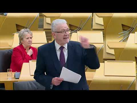 Legendary Mike Russell speech - Holyrood refusing consent to Brexit Trade Bill