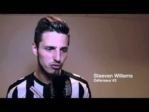 Christophe Steevens et Neeskens après K.A.A Gent - R.Charleroi S.C