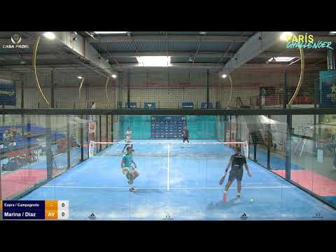 WPT PARIS CHALLENGER 2019 - 8e Messieurs - Capra / Campagnolo vs Marina / Diaz