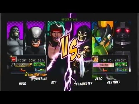 -UMVC3- AGENT DONE DEAL Vs NOM NOM KNIGHT |148|