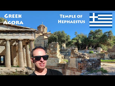 A Walk around the Athens Agora - Stoa of Attalos & Temple of Hephaestus - Greece Travel Guide