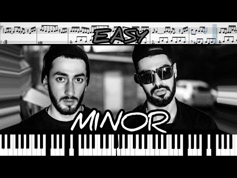 Miyagi & Andy Panda - Minor (на пианино + ноты) EASY