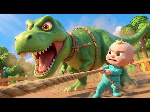 The Dinosaur Escaped the Zoo! 🦖😱 Baby Hero Saves Everyone!