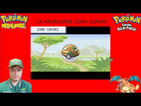 POKÉMON ROJO FUEGO MEGALOCKE Ep. 11. - ¡La abundante zona safari!