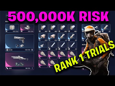 Getting Rank 1 Trials in ARC Raiders (500k Risk, 80,000 Points)
