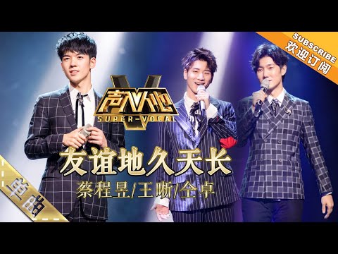 纯享版：完美组合，此视频值得珍藏！蔡程昱王晰仝卓 《友谊地久天长》-单曲纯享《声入人心》Super-Vocal【湖南卫视官方HD】