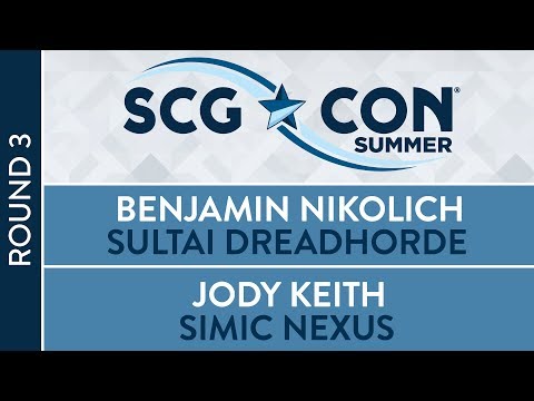 SCGINVI: Round 3 - Jody Keith vs Benjamin Nikolich [Standard]