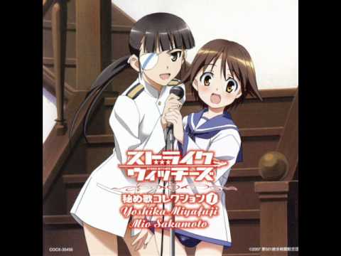 Strike Witches Bookmark A Head Misato Fukuen & Miyuki Sawashiro