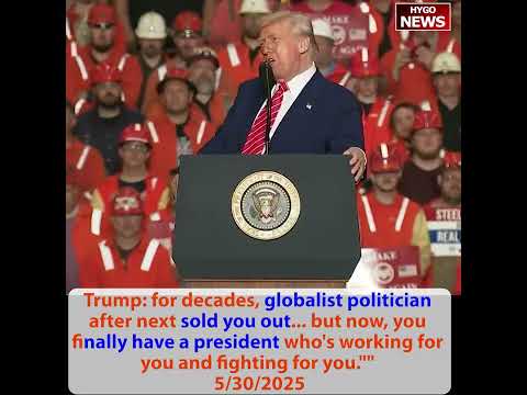 Pittsburgh Steelers Legend Rocky Bleier Presents Trump with Honorary #47 Jersey -- 'A Number That Hangs in the NFL Hall of Fame'; Nippon Steel Investing $2.2B in Mon Valley + $7B Across Indiana, Minnesota, Alabama, Arkansas; 'Will Create or Save 100,000 Jobs'; US Steel Worker: 'I Would Rather Be Nowhere Than Here Today'