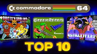 Top 10 Best Arcade Conversion Games for Commodore 64