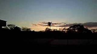 preview picture of video 'A beatiful sunset from my hometown....Ciudad Quesada'