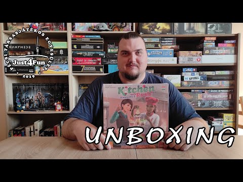 Kitchen Rush: Hozhatok desszertet? Kiegészítő Unboxing - Just4FunPTE