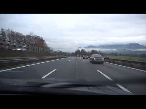 Driving from Seehamer See, Germany to Ybbs, Austria