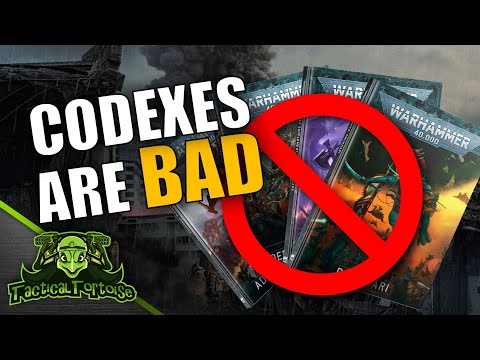 Warhammer 40k Codexes are bad and should feel bad