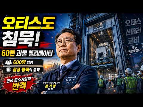 오티스도 침묵했다…삼성 평택 60톤 엘리베이터의 충격 정체