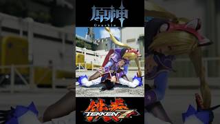 【鉄拳7 x 原神】モナクロエで甘雨州光にブライアンパンチ