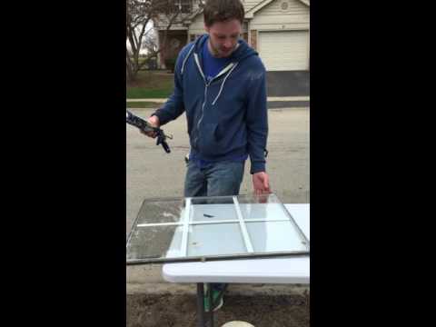 Replacing thermopane