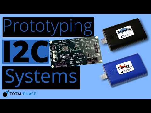 Prototyping I2C Systems with an I2C Host Adapter and Protocol Analyzer