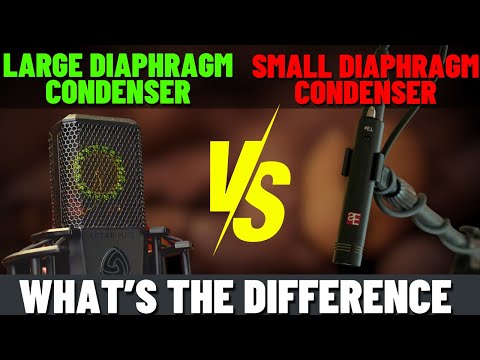 Small Vs Large Diaphragm Condenser Mic: Which Is Better? What's The Difference?
