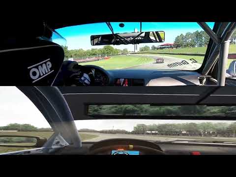 Spec E46 - Mid-Ohio Club Course comparison - Assetto Corsa vs. Real Life