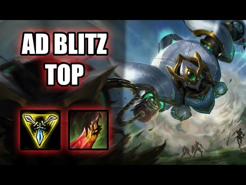 AD BLITZCRANK TOP - Vs Sett - League of Legends Full Game Replay Commentary