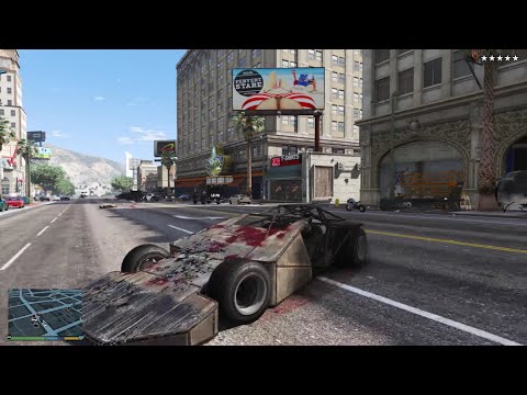 GTA 5 - Epic Ramp Buggy Rampage + Ten Star Escape
