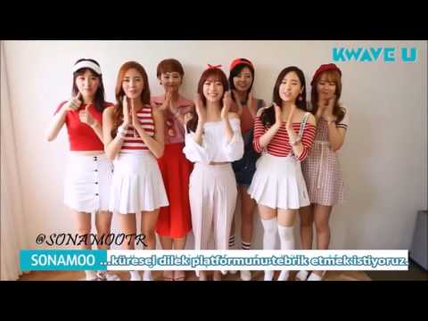 [TR] 160728 SONAMOO - KWAVE U Mesajı