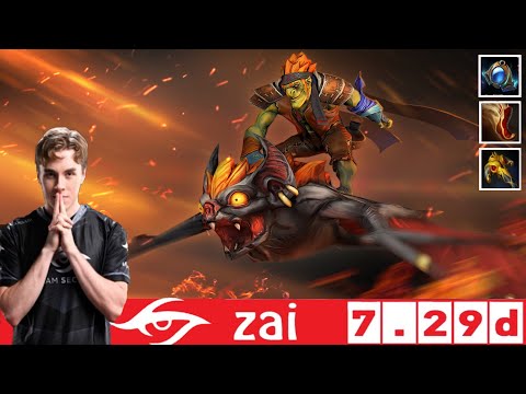 [DOTA 2] Team SECRET.zai the BATRIDER [OFFLANE] [7.29D]
