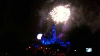 Spooktacular Halloween FIreworks Disneyland 2009