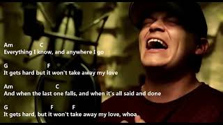 Here Without You by 3 Doors Down Chords Lyrics...