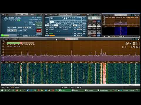 Voice of Islamic Republic of Iran French 7230 kHz Shortwave SDRplay RSPdx MLA 30 loop