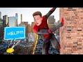 SPIDERMAN Fights Crime Real Life Parkour POV