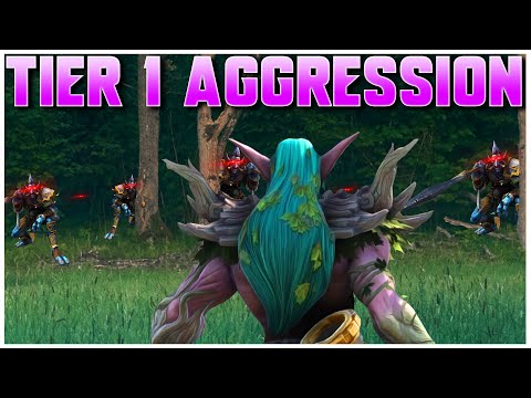 Grubby | WC3 | TIER 1 AGGRESSION!