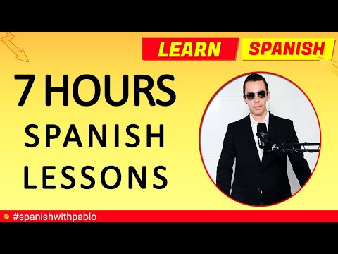 Learn Spanish With Pablo Lessons Compilation. #spanishwithpablo