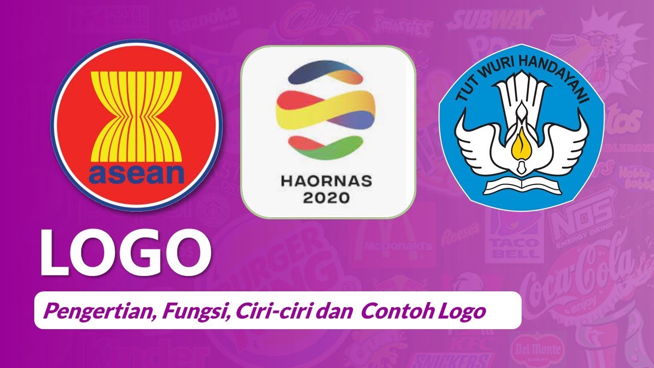 ARTI, FUNGSI, CIRI-CIRI DAN CONTOH LOGO | SBDP KELAS 6 SD
