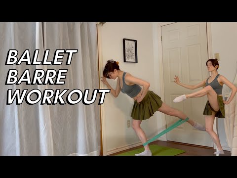 10 min Ballet barre workout