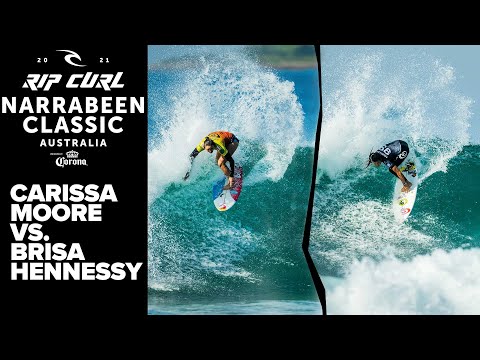 Carissa Moore vs. Brisa Hennessy HEAT REPLAY Rip Curl Narrabeen Classic Round of 16