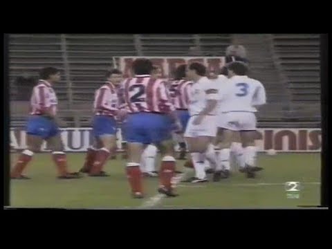 1992/93.- Atlético Madrid 1 Vs. Valencia CF 1 (Liga - Jª13)