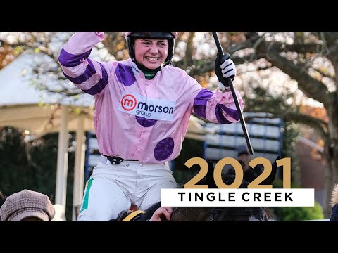 BRYONY FROST & PAUL NICHOLLS WIN BETFAIR TINGLE CREEK WITH GREANETEEN!