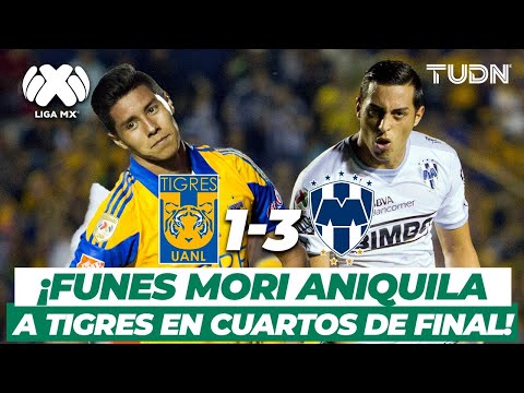 Humiliated! Rayados thrash Tigres in the Quarterfinals | Tigres 1-3 Monterrey CL-16 | TUDN